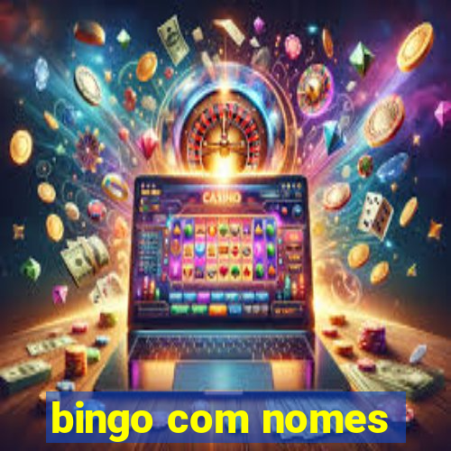 bingo com nomes